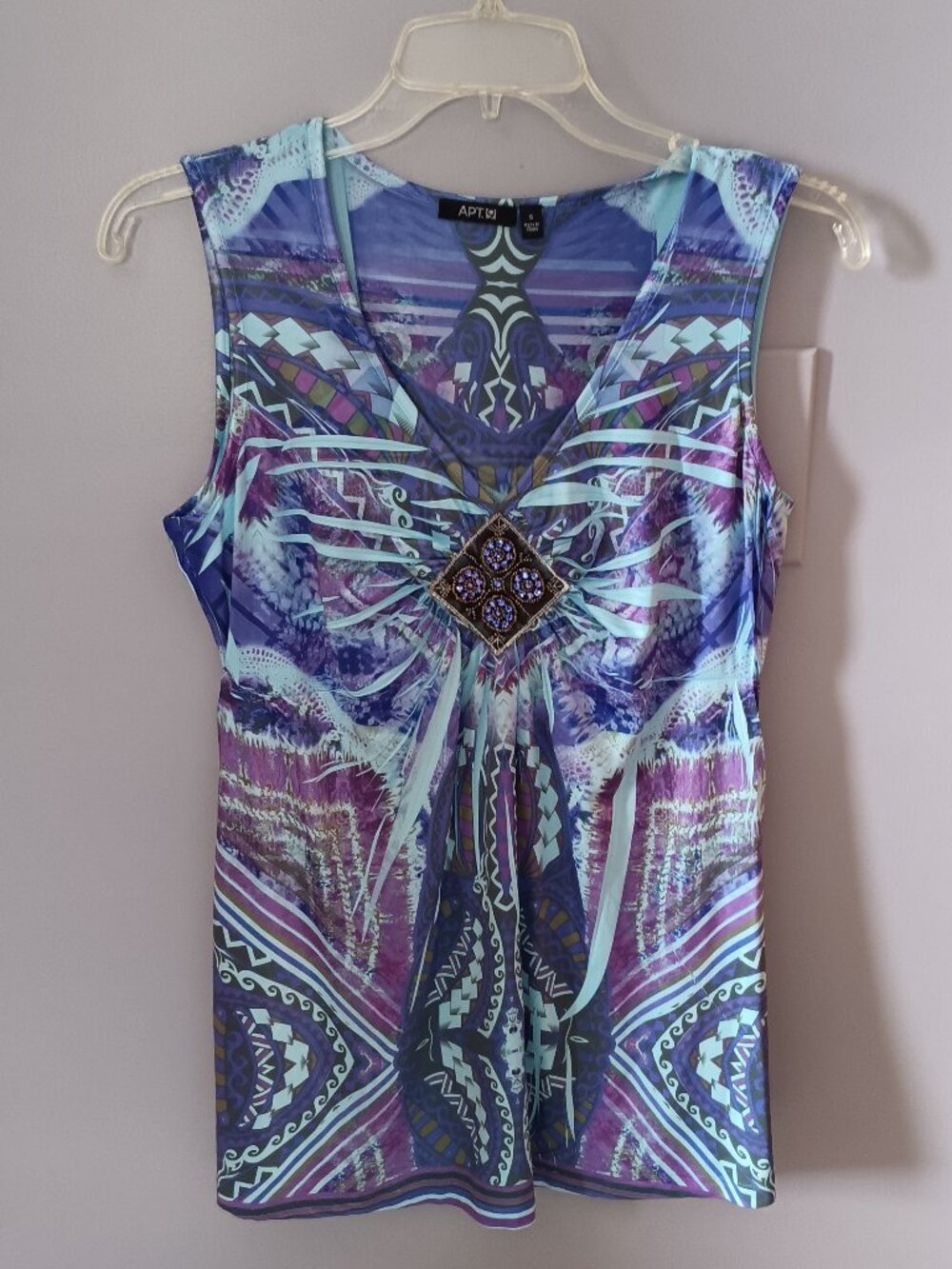 NWOT APT 9 Sleeveless Tunic, size S